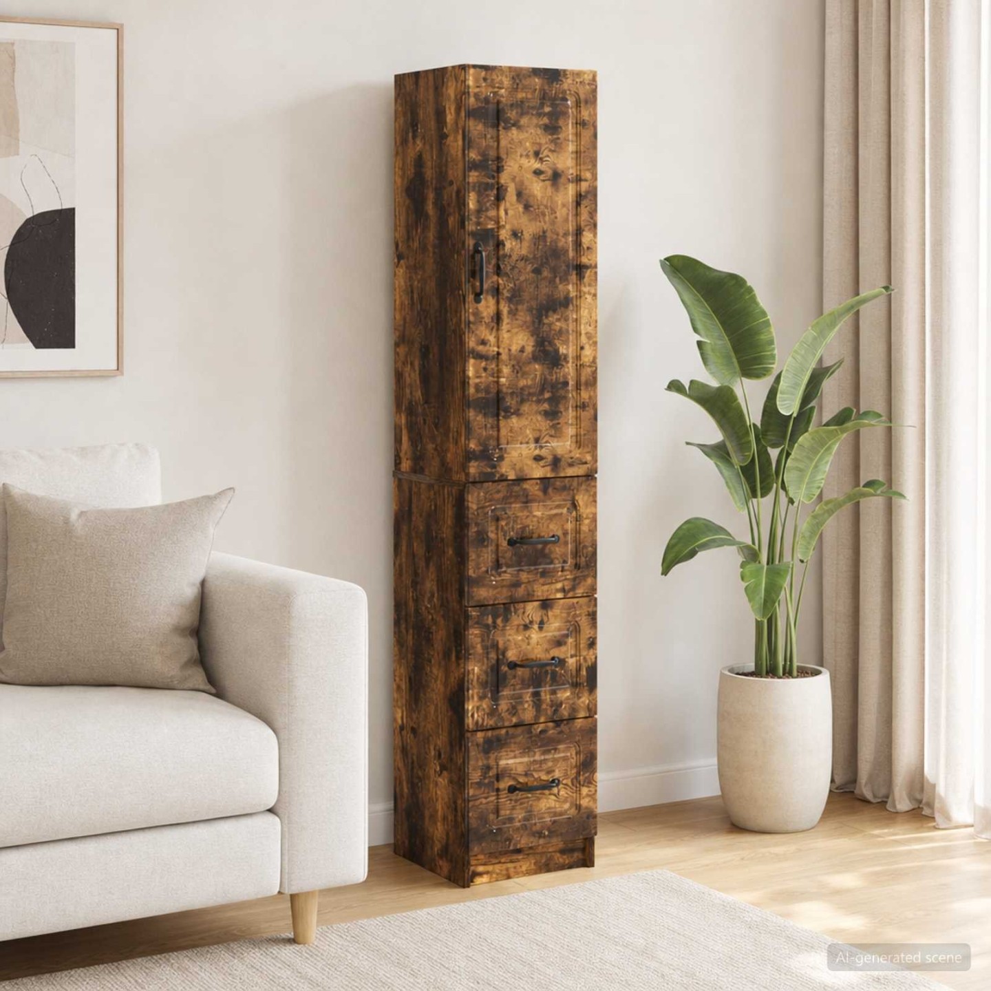 Ensemble de Meubles 2 pc 33 x 34,5 x 87 cm Bois d'ingénierie