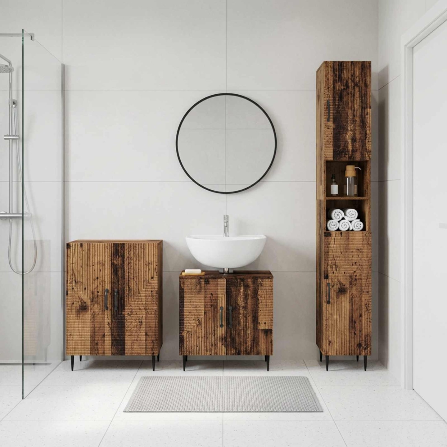 Ensemble de meuble de salle de bain 3 pièces HAARLEM