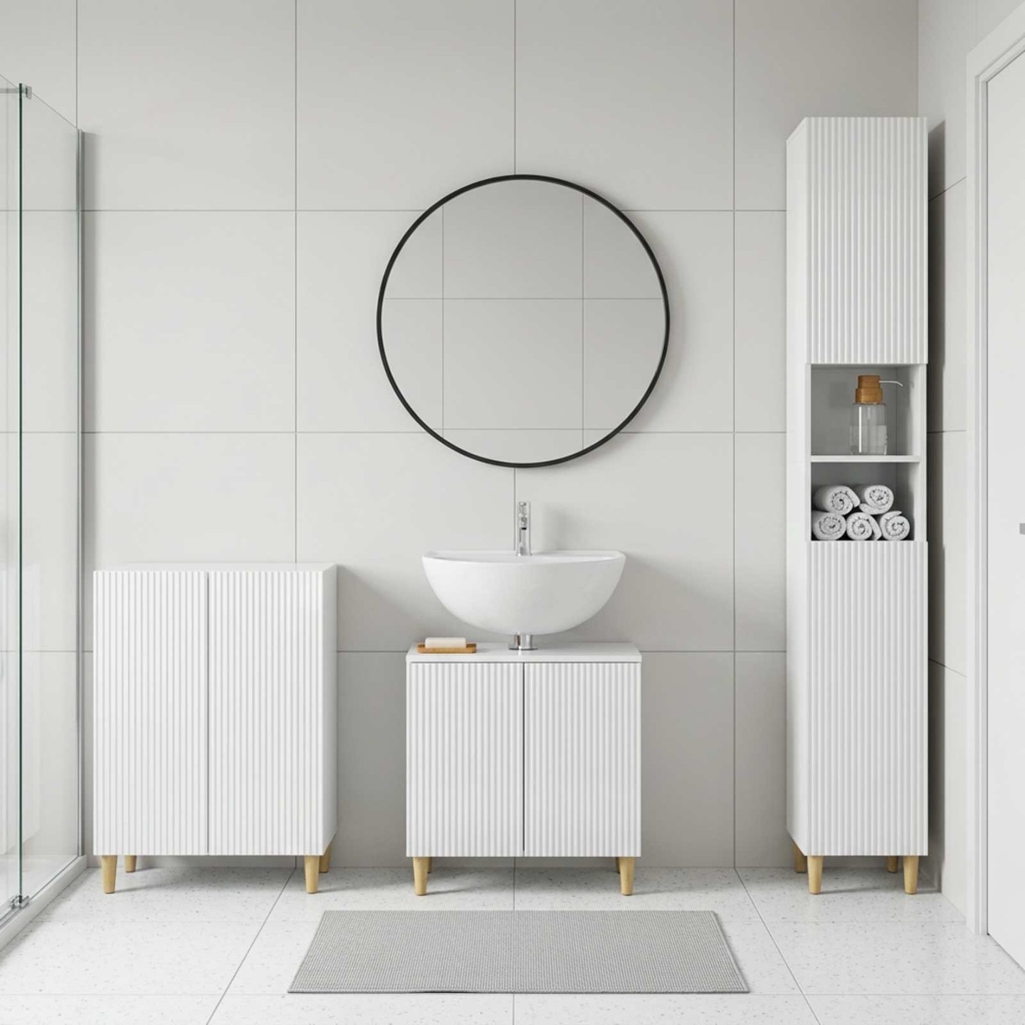 Ensemble de meuble de salle de bain 3 pièces ARNHEM