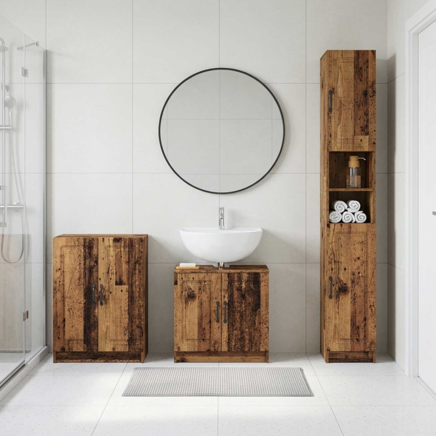 Ensemble de meuble de salle de bain 3 pièces UTRECHT
