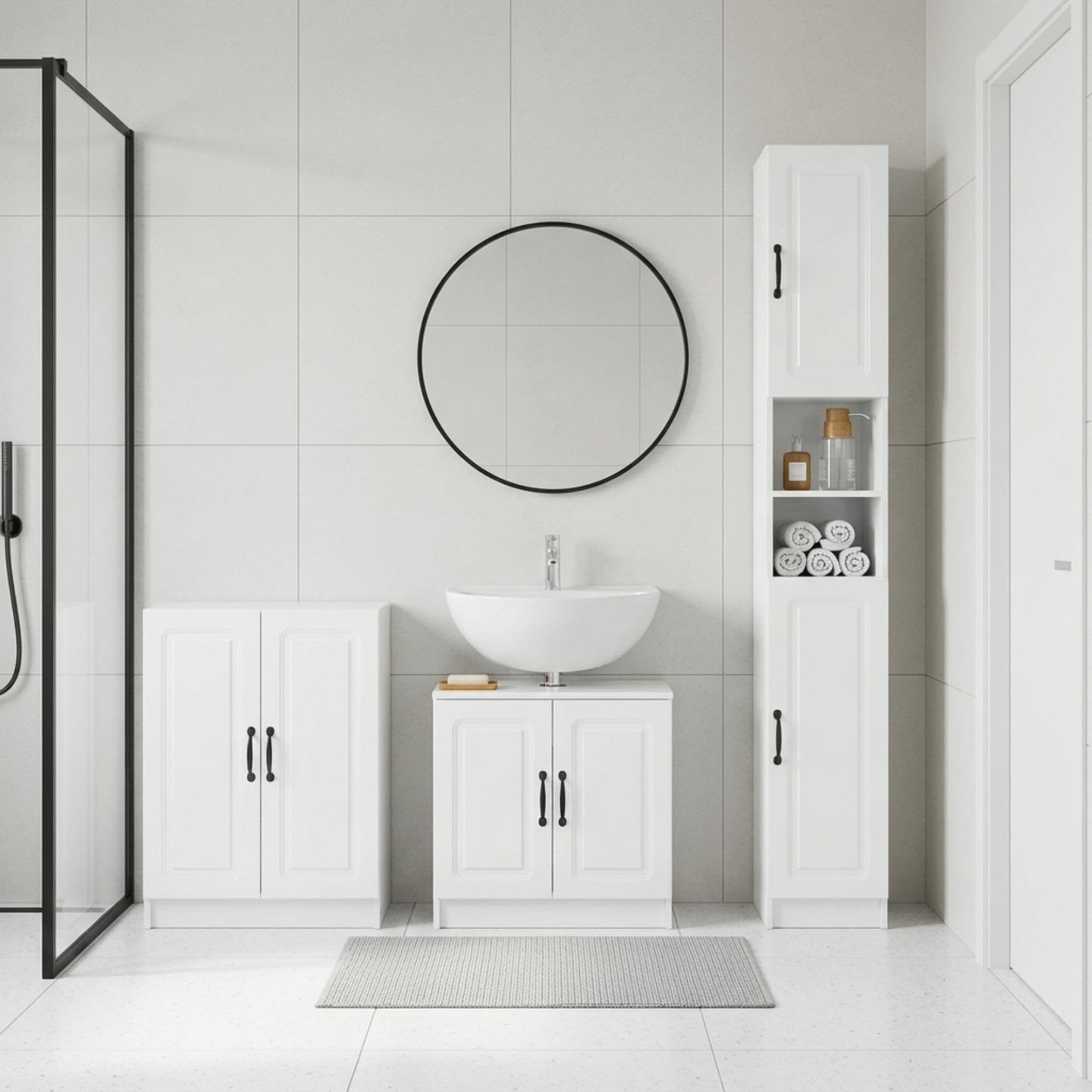 Ensemble de meuble de salle de bain 3 pièces UTRECHT