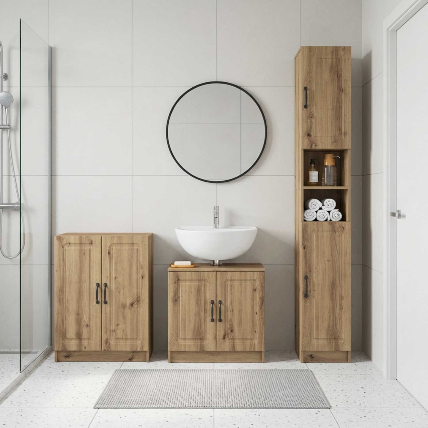 Ensemble de meuble de salle de bain 3 pièces UTRECHT