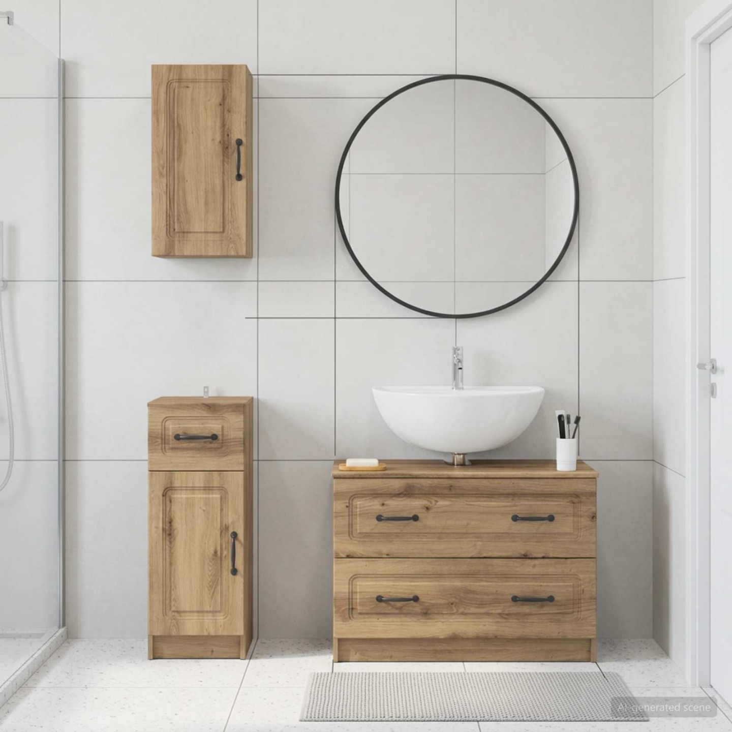 Ensemble de meuble de salle de bain 3 pièces UTRECHT