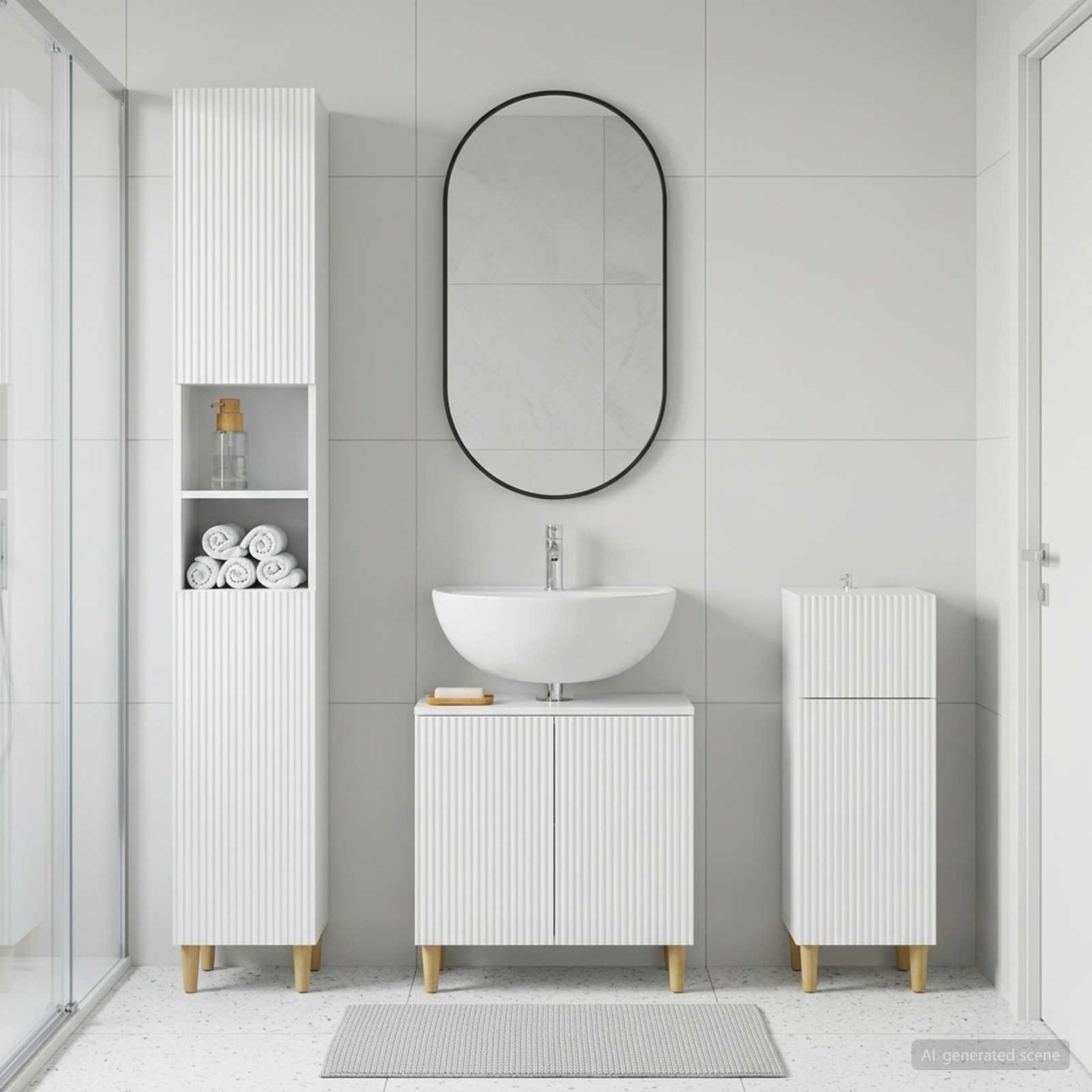 Ensemble de meuble de salle de bain 3 pièces ARNHEM