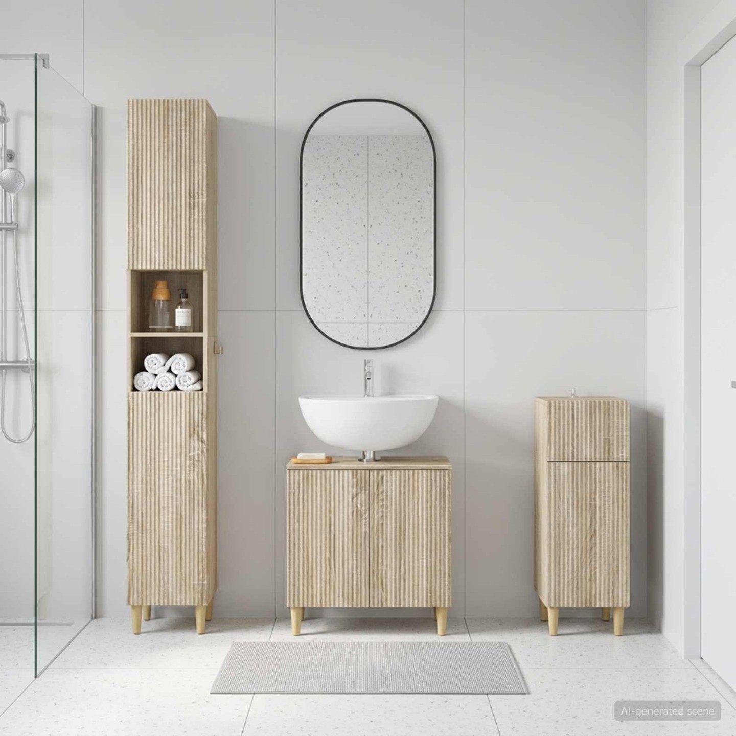 Ensemble de meuble de salle de bain 3 pièces ARNHEM