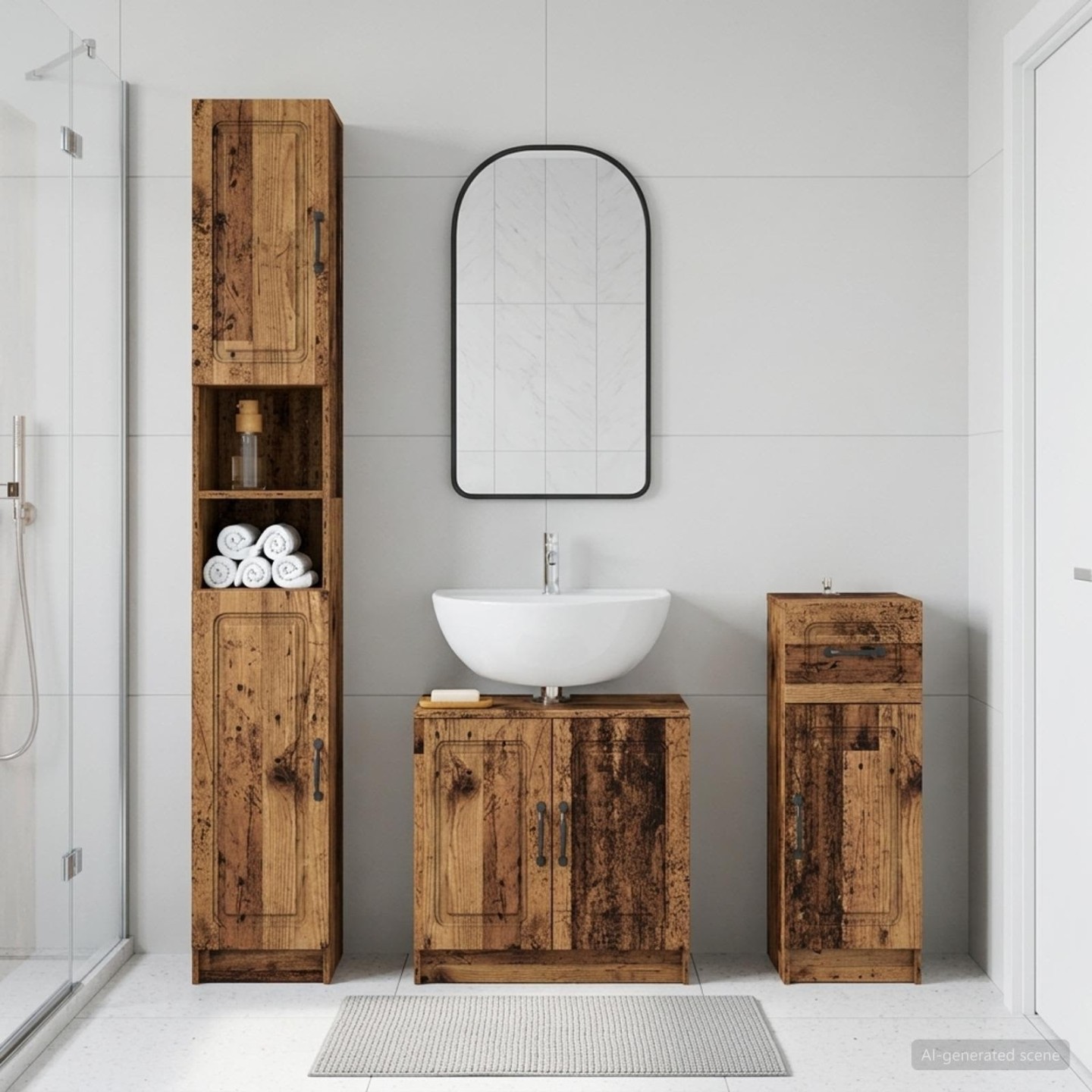 Ensemble de meuble de salle de bain 3 pièces UTRECHT