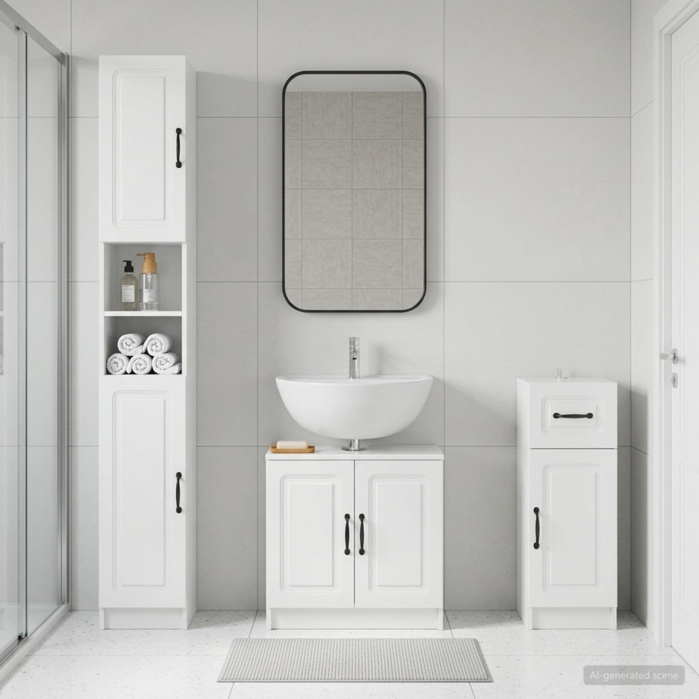 Ensemble de meuble de salle de bain 3 pièces UTRECHT
