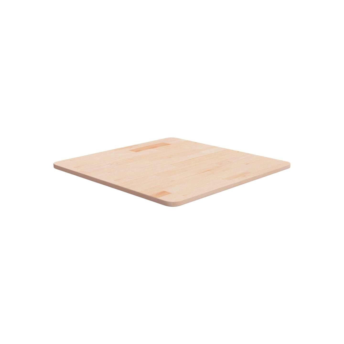 Dessus de table carré 60x60x1,5 cm Bois chêne massif non traité