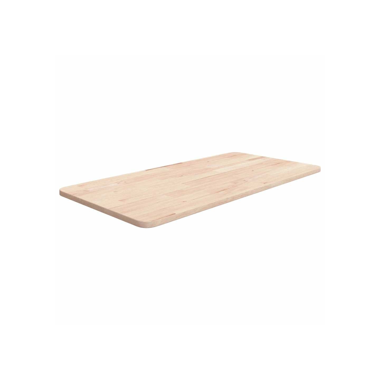 Comptoir de salle de bain 80x40x1,5 cm Bois massif non traité