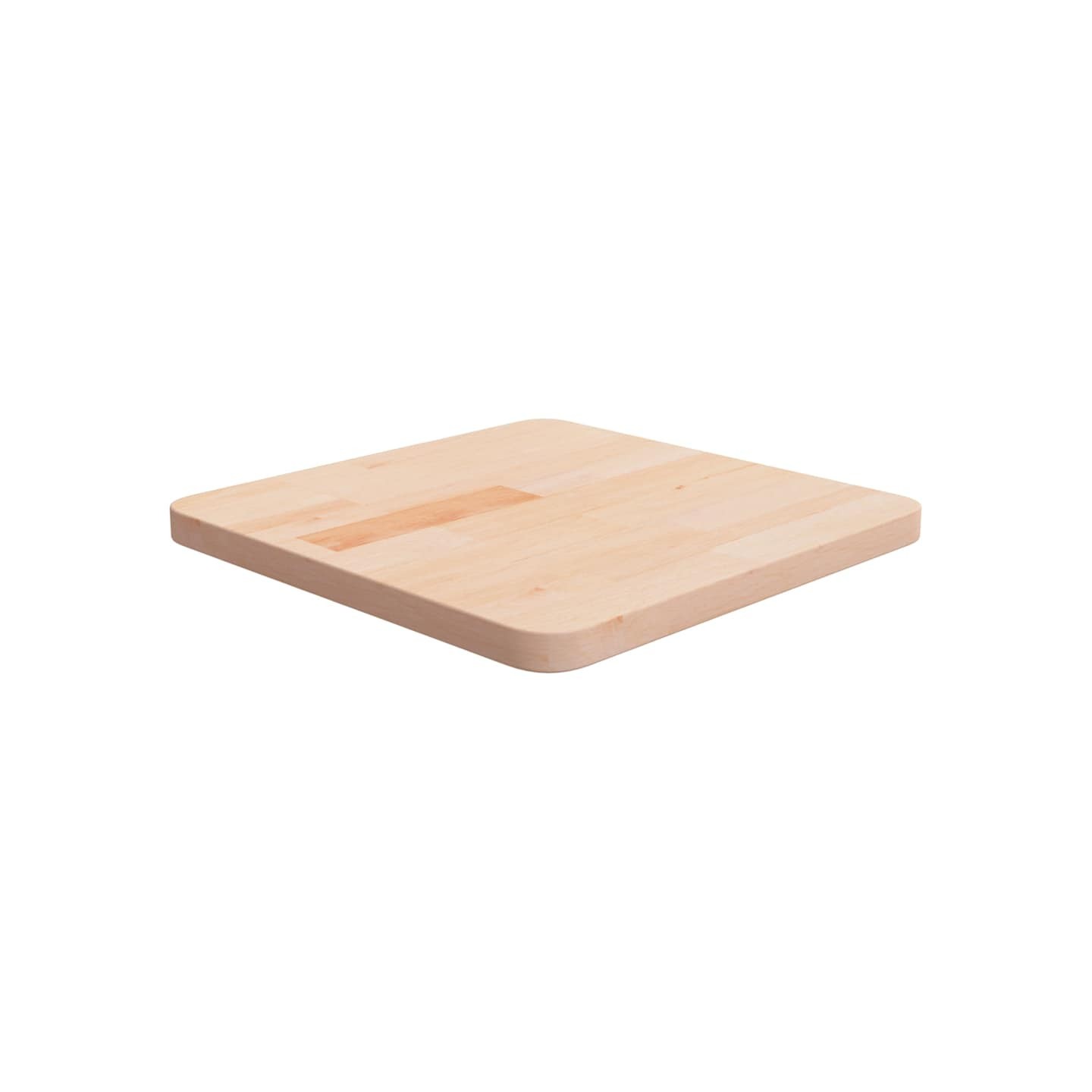 Dessus de table carré 40x40x2,5 cm Bois chêne massif non traité