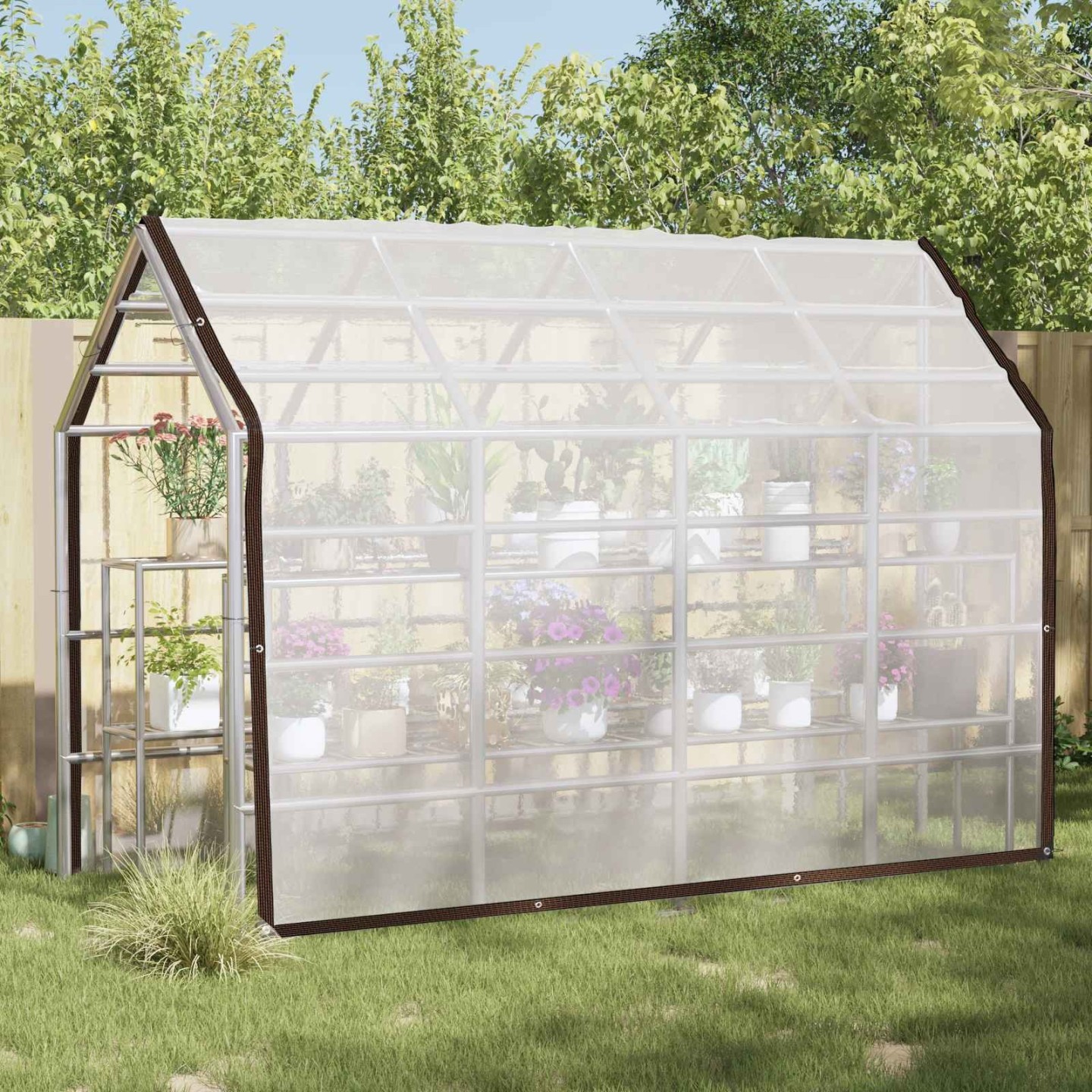 Couverture pour plantes 3 x 4 m PE Translucide