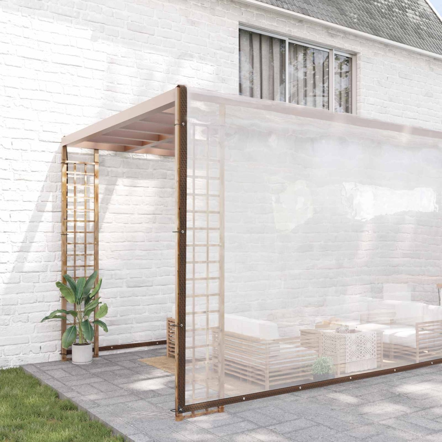 Couverture pour plantes 10 x 10 m PE Translucide