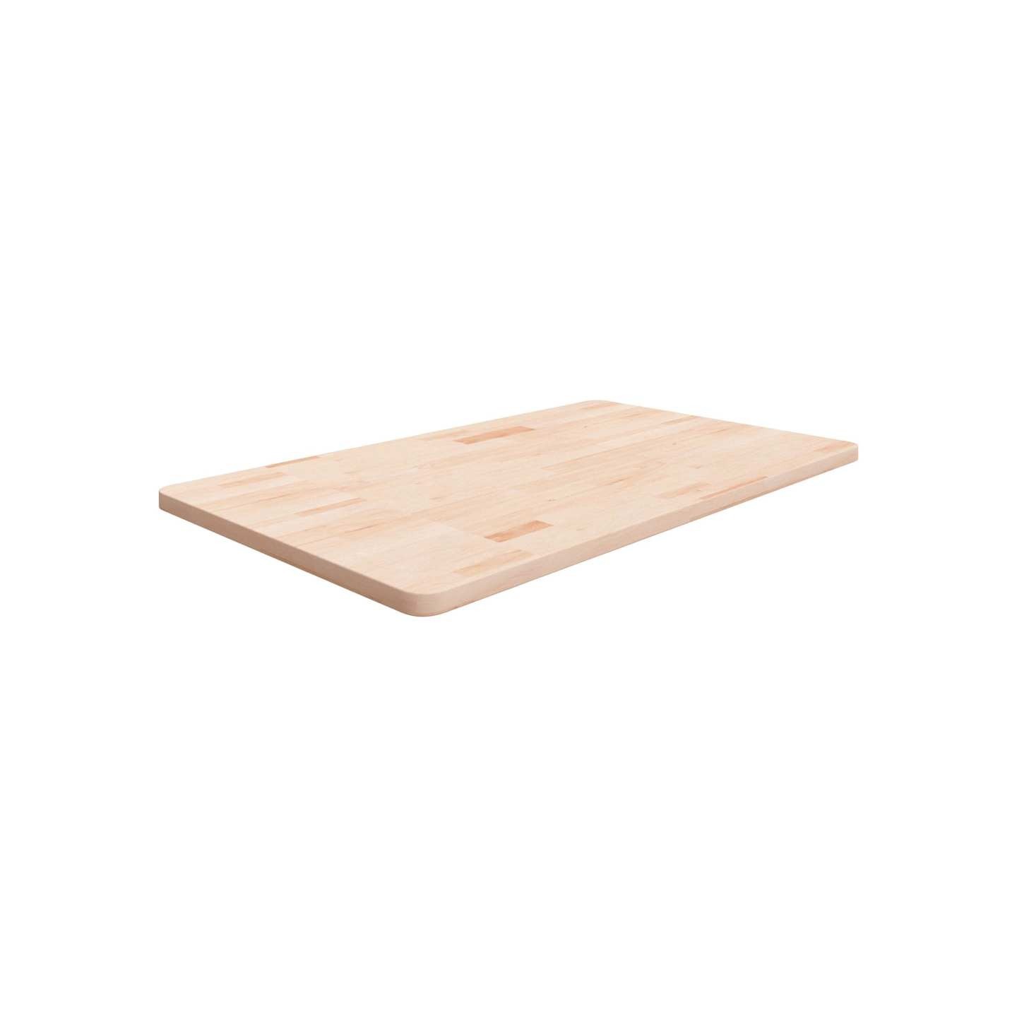 Comptoir de salle de bain 100x60x2,5 cm Bois massif non traité