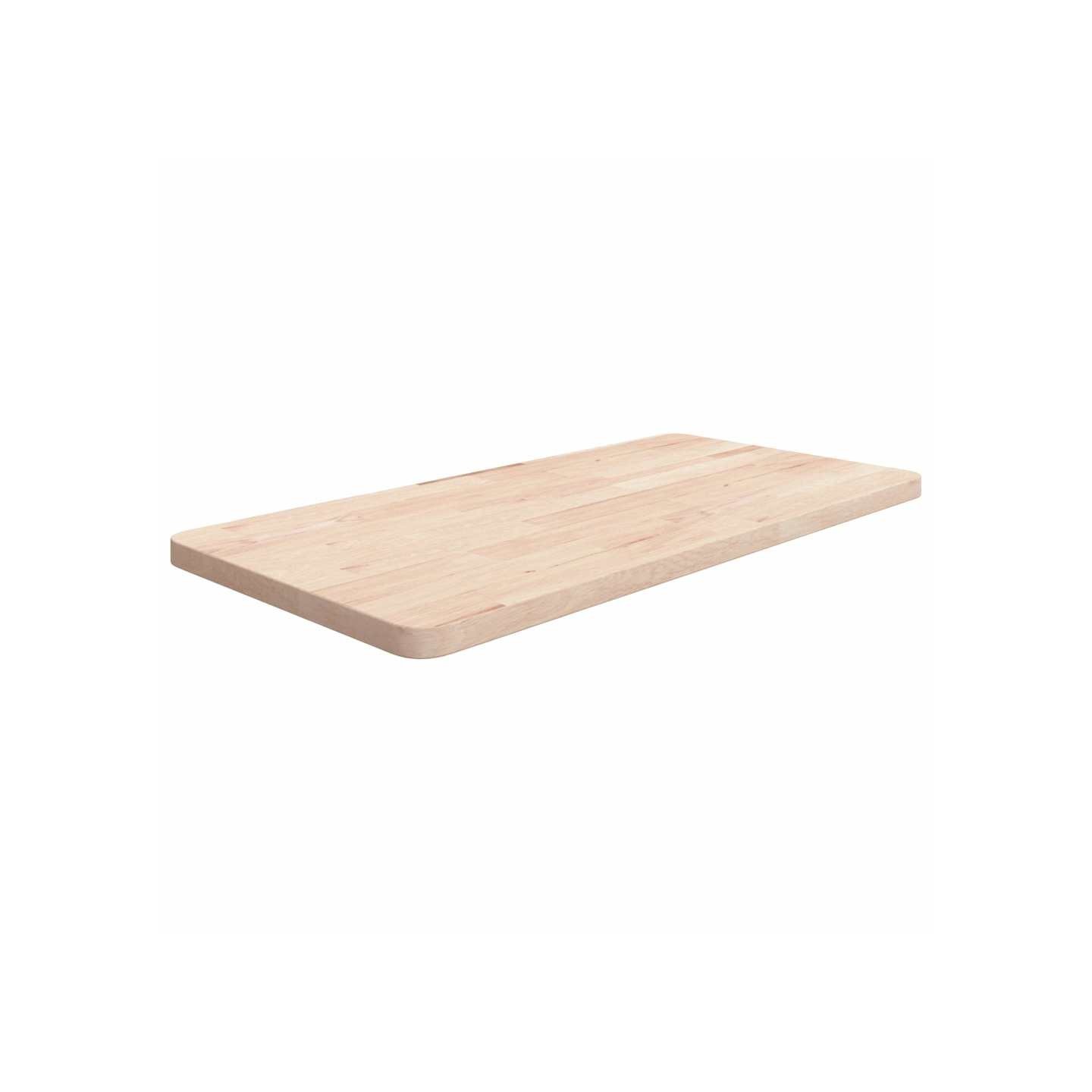 Comptoir de salle de bain 80x40x2,5 cm Bois massif non traité