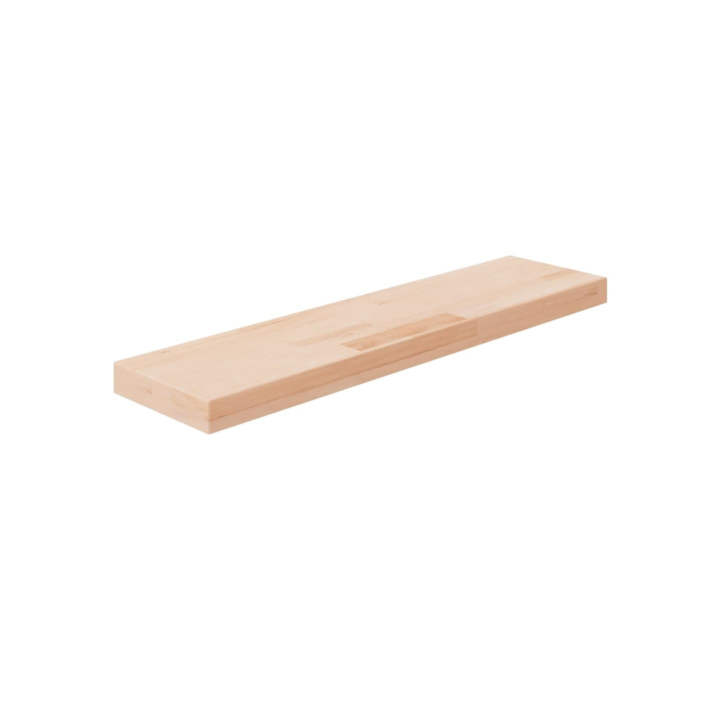 Panneau d'étagère 80x20x4 cm Bois de chêne massif non traité