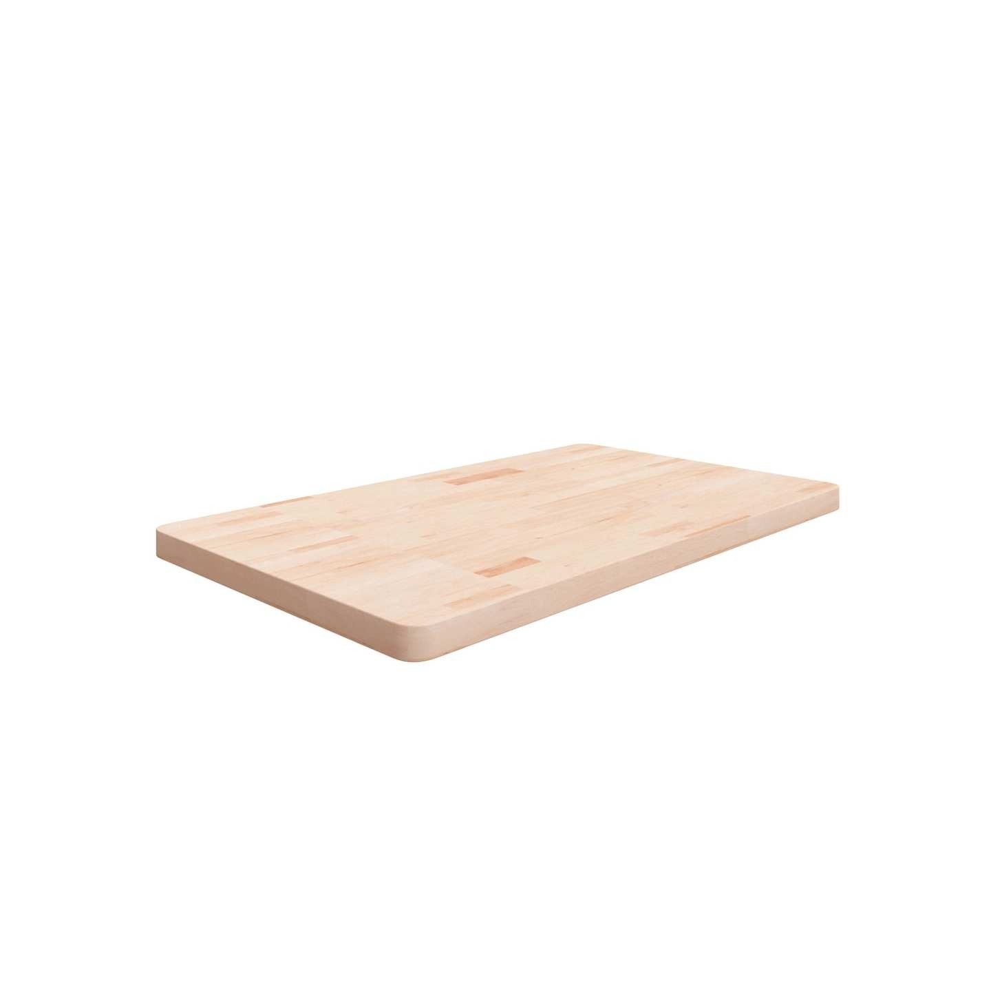 Comptoir de salle de bain 100x60x4 cm Bois massif non traité