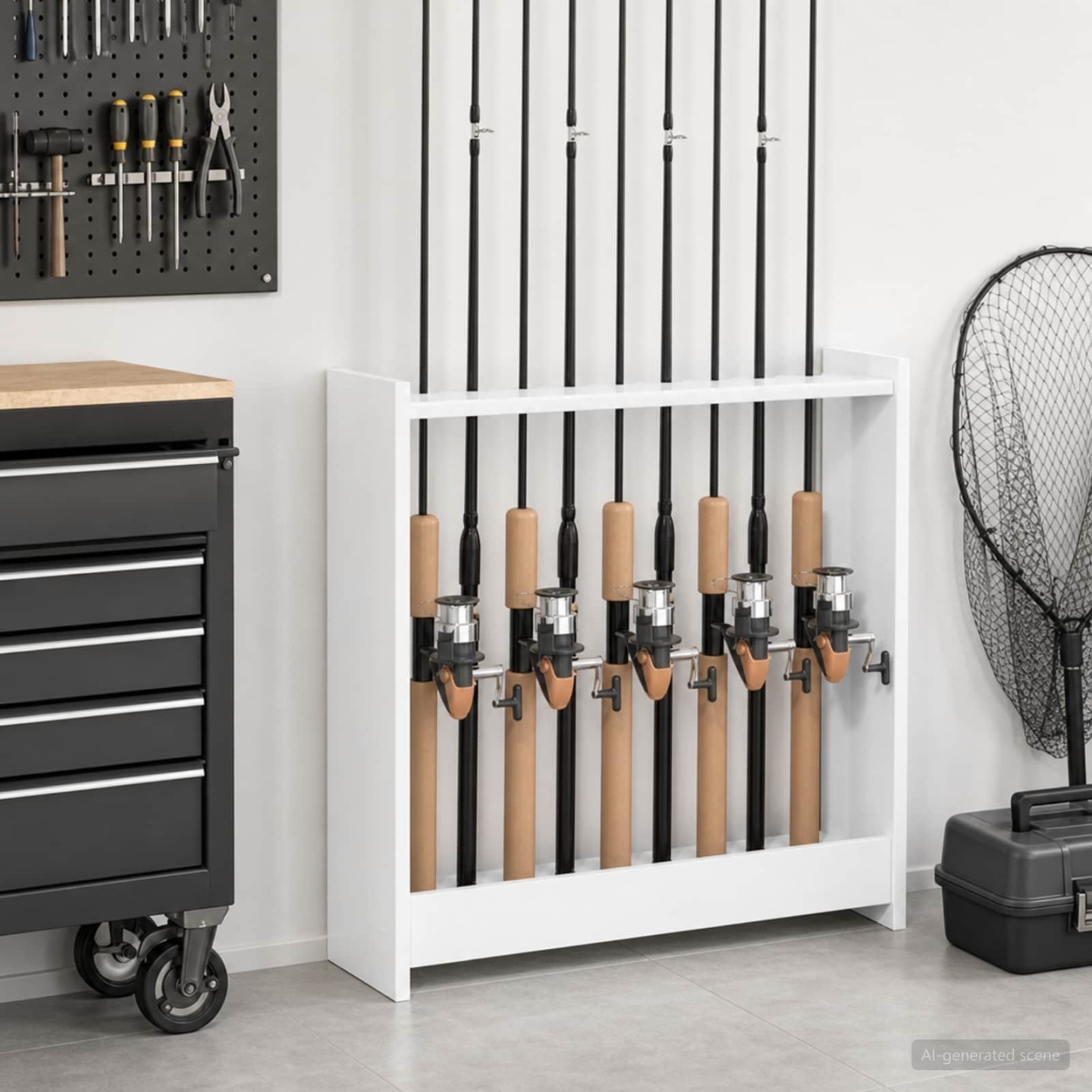Support de queue de billard Bois d'ingénierie 60 x 20 x 57 cm