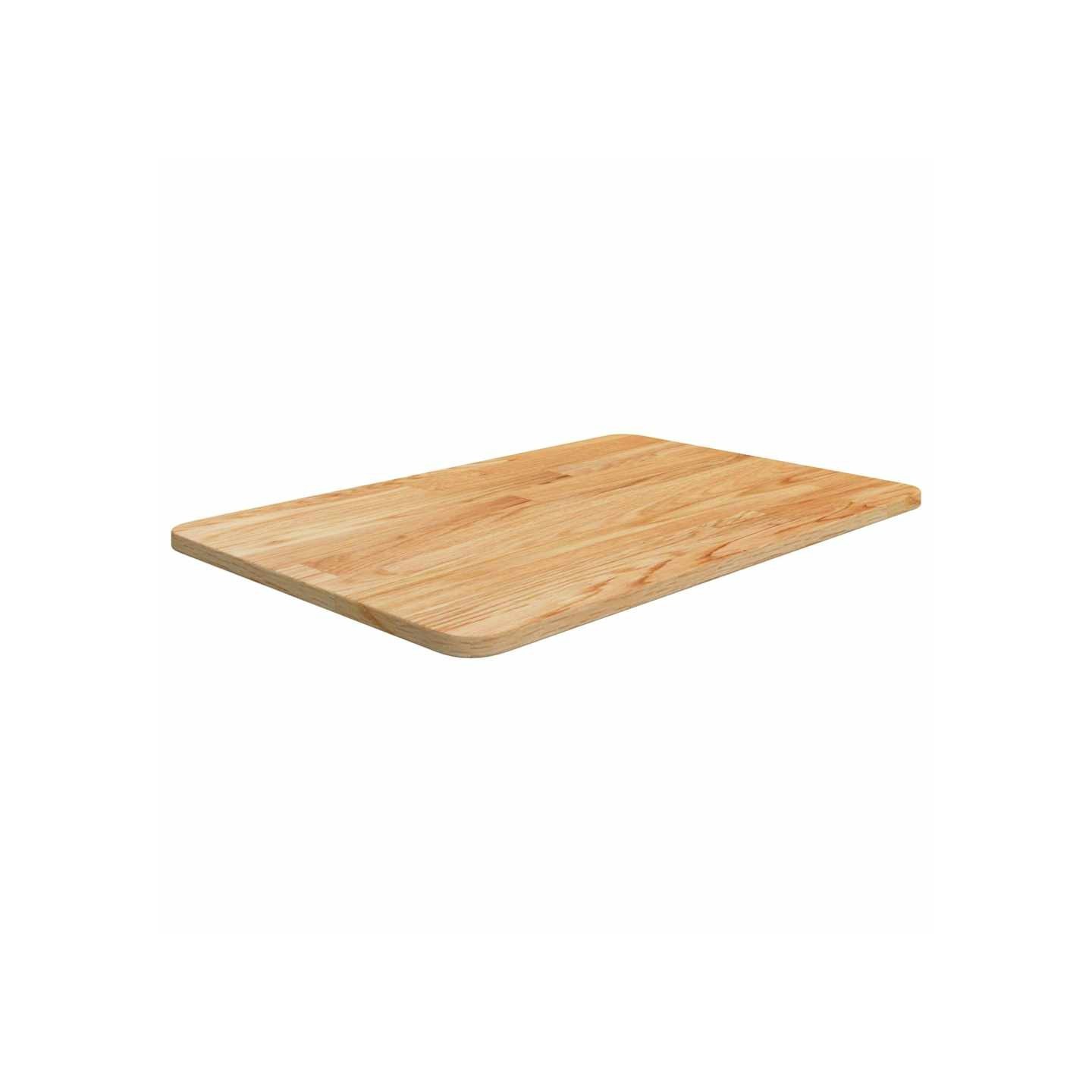 Comptoir de salle de bain Marron clair 60x40x1,5 cm Bois traité