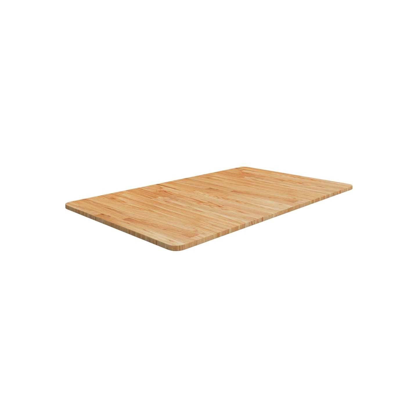 Comptoir de salle de bain Marron clair 100x60x1,5cm Bois traité