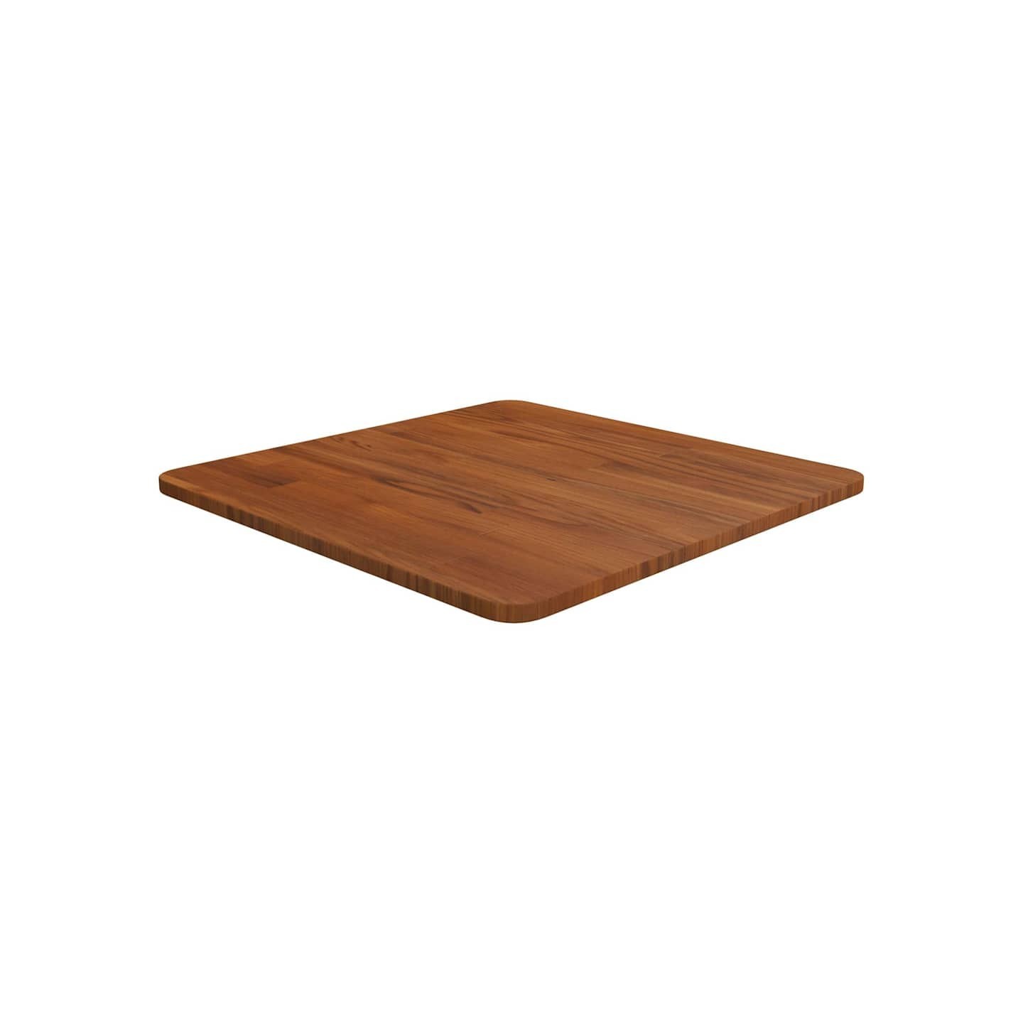 Dessus de table carré Marron foncé50x50x1,5cm Bois chêne traité