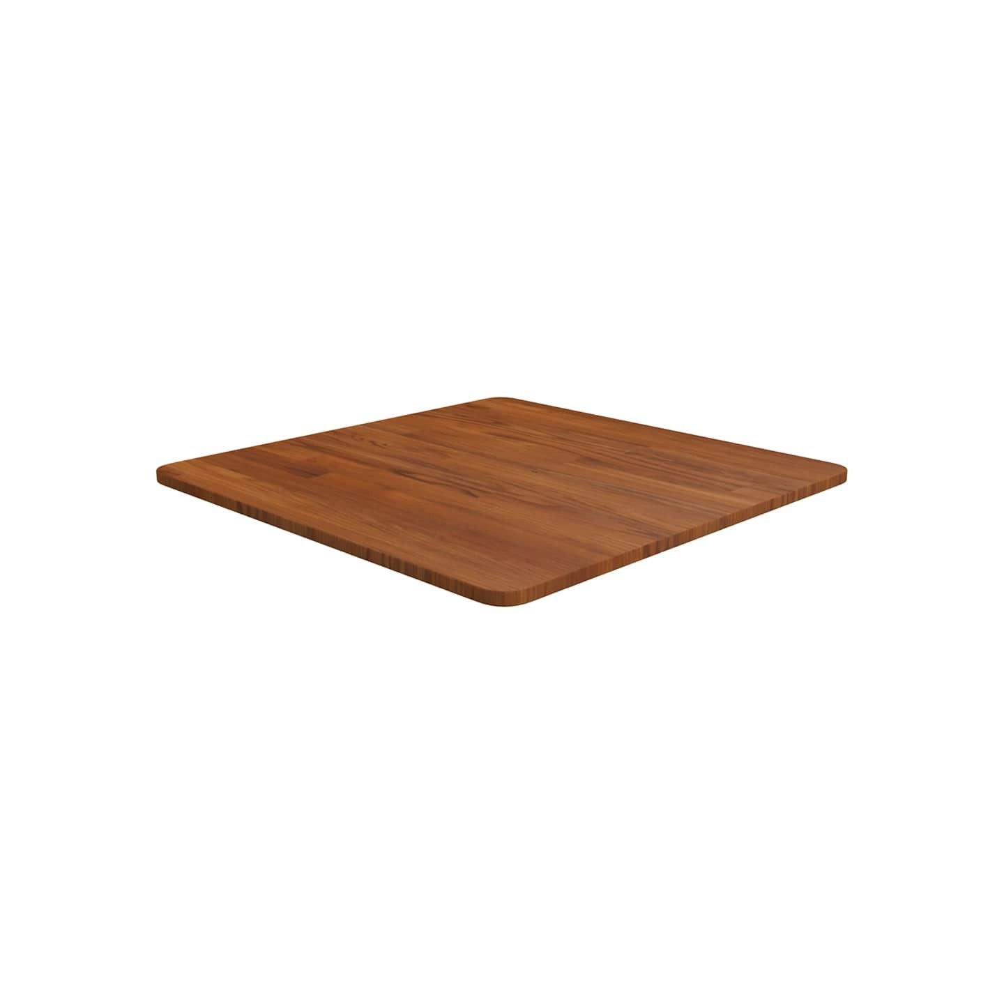Dessus de table carré Marron foncé60x60x1,5cm Bois chêne traité
