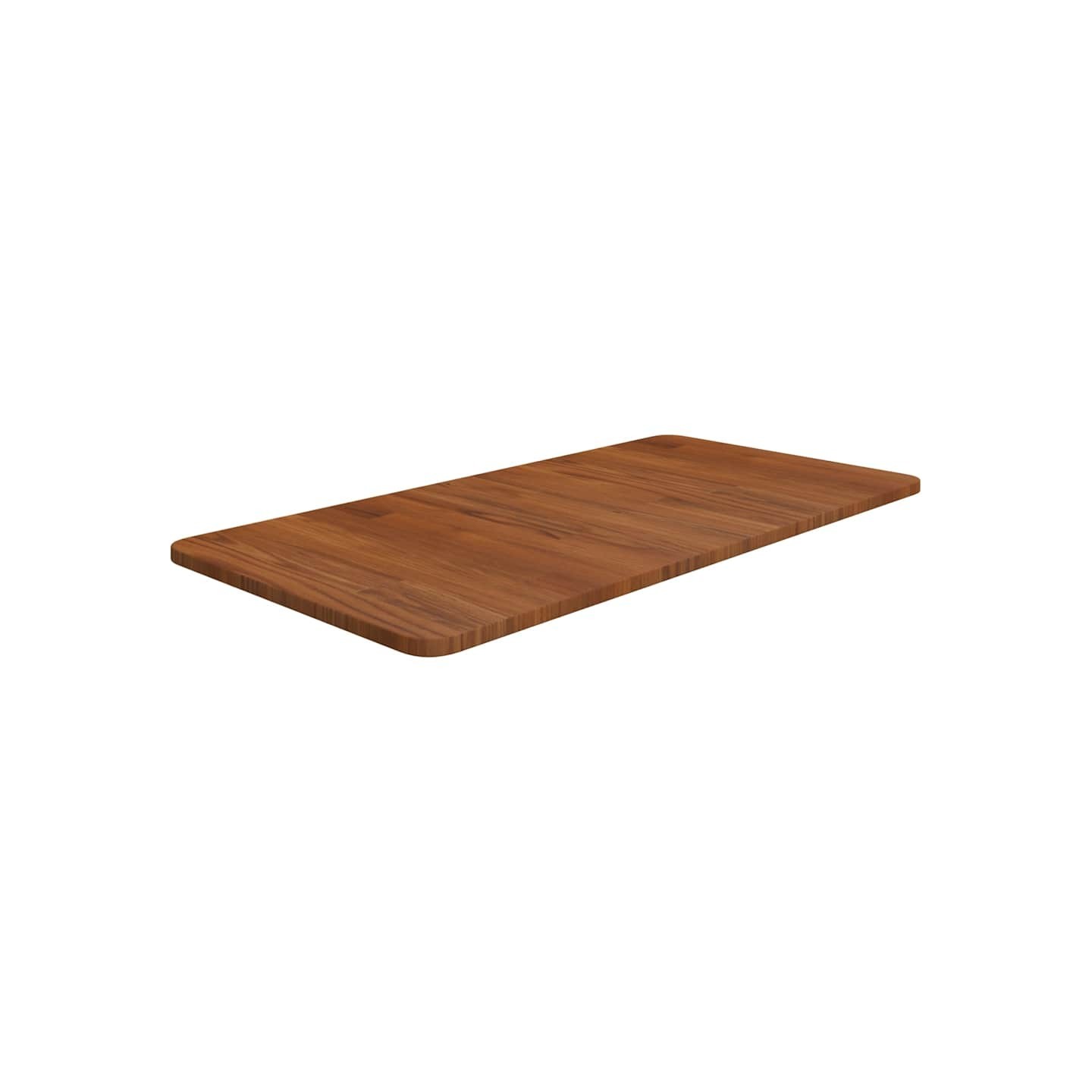 Comptoir de salle de bain Marron foncé 80x40x1,5 cm Bois traité