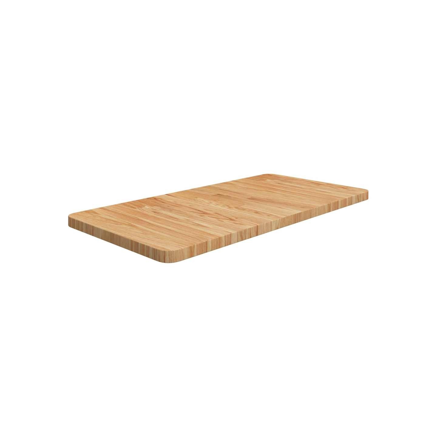 Comptoir de salle de bain Marron clair 80x40x2,5 cm Bois traité