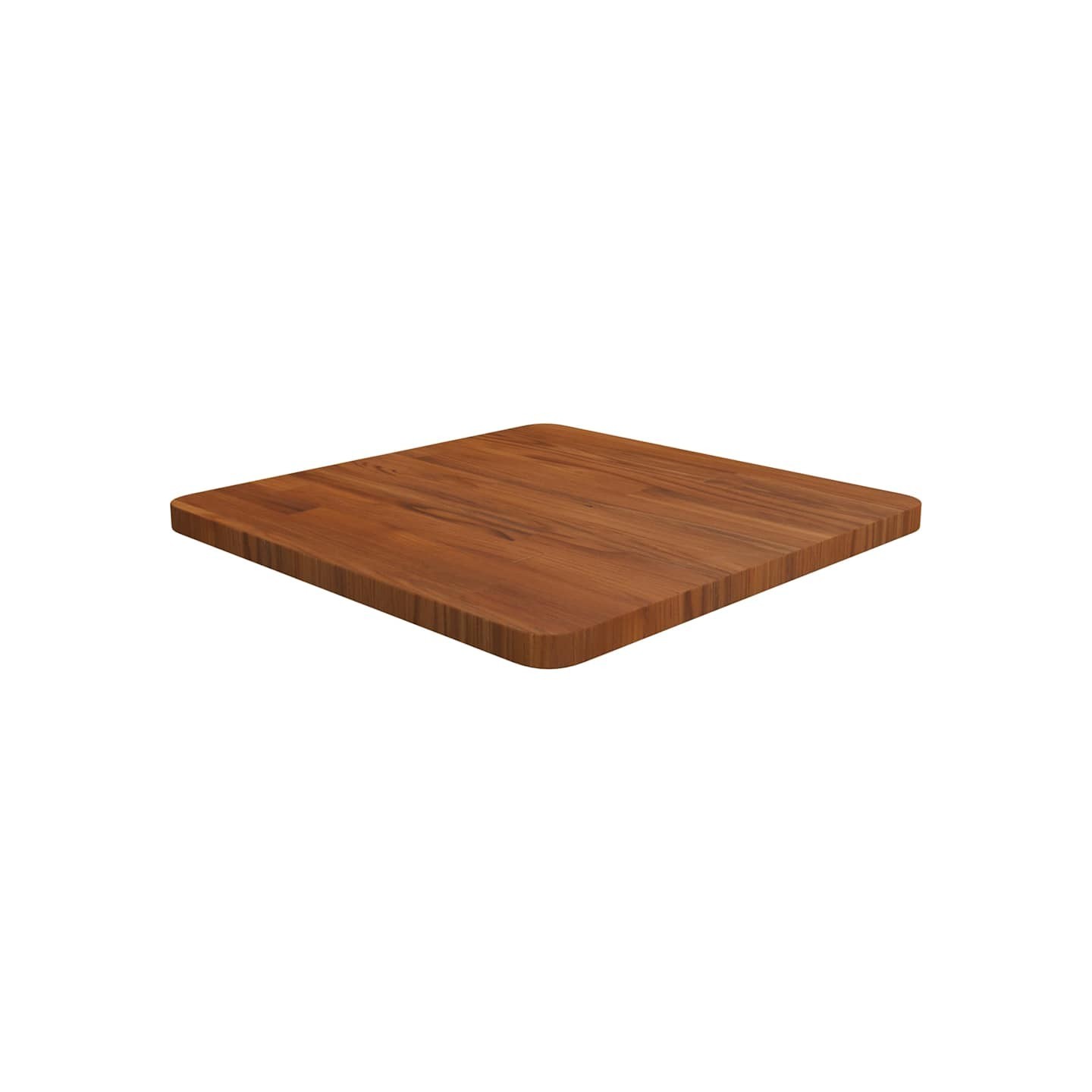 Dessus de table carré Marron foncé50x50x2,5cm Bois chêne traité