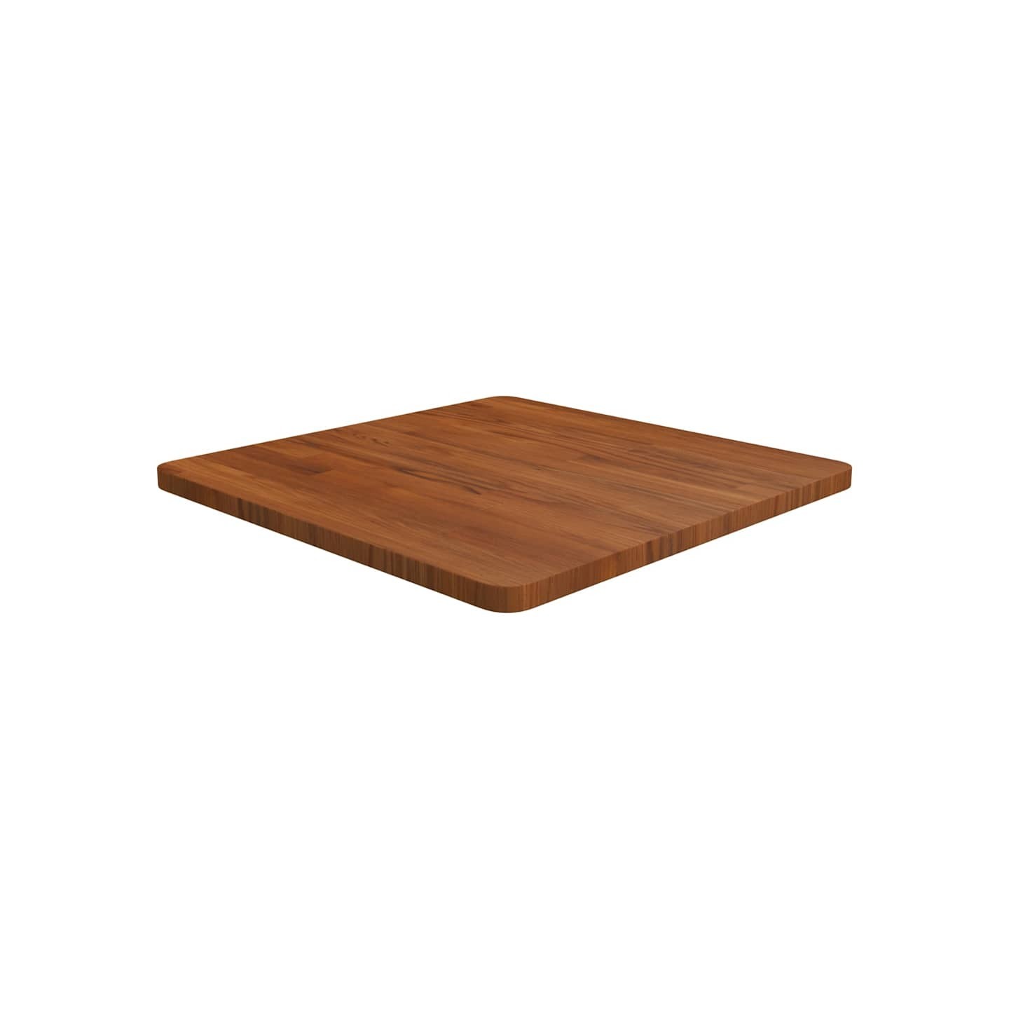 Dessus de table carré Marron foncé60x60x2,5cm Bois chêne traité