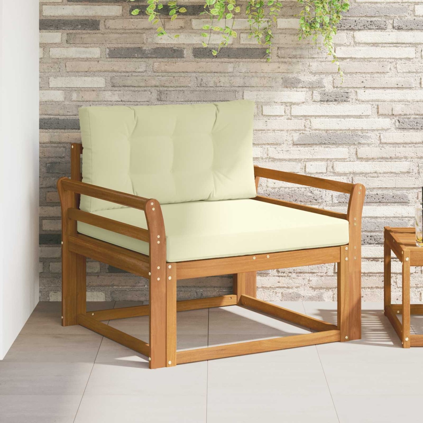 Sofa de milieu extérieur Naturel