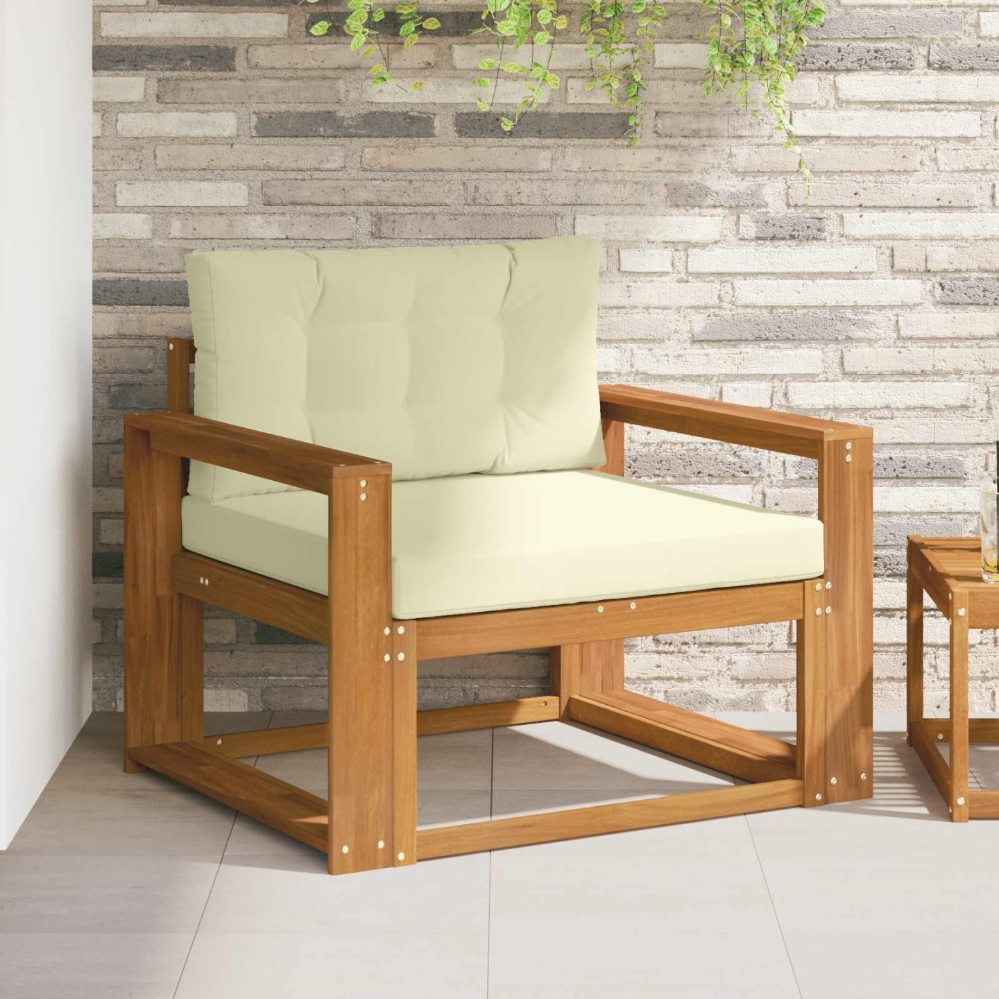 Sofa de milieu extérieur Naturel