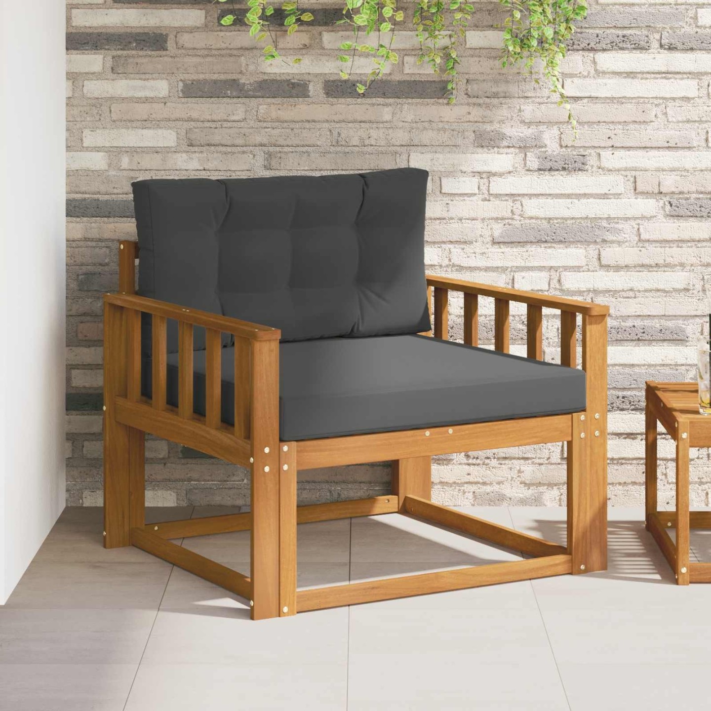 Sofa de milieu extérieur Naturel