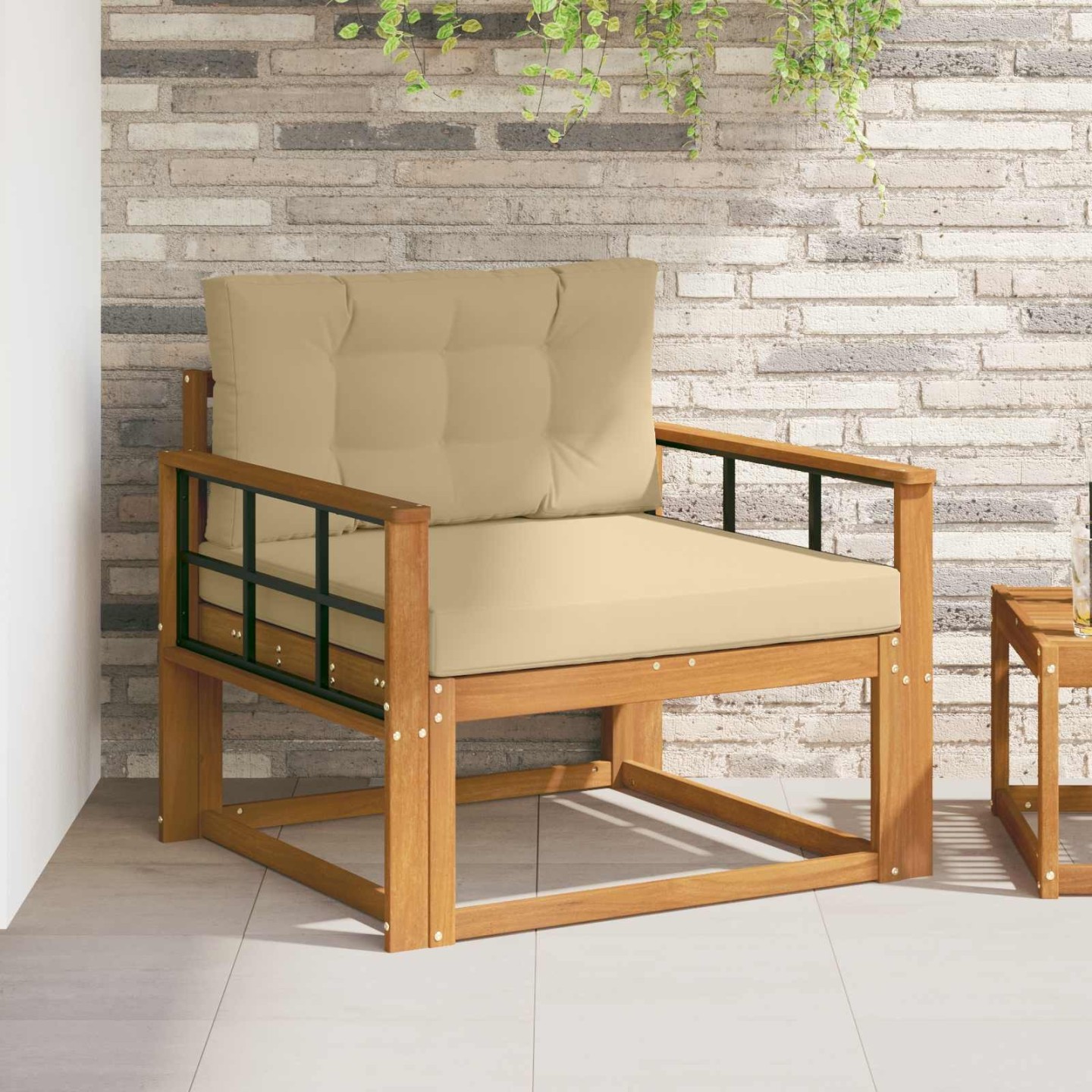 Sofa de milieu extérieur Naturel