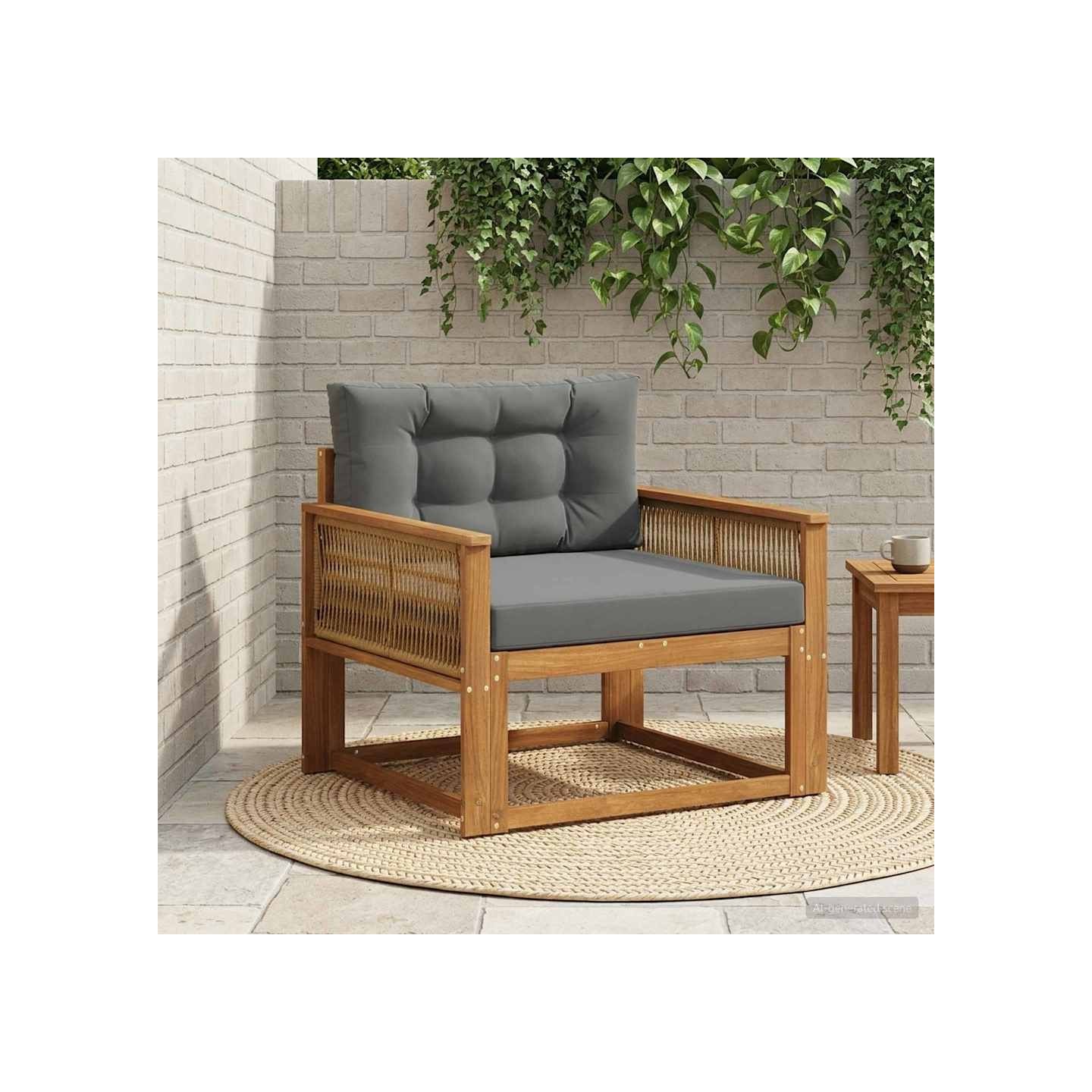 Sofa de milieu extérieur Naturel