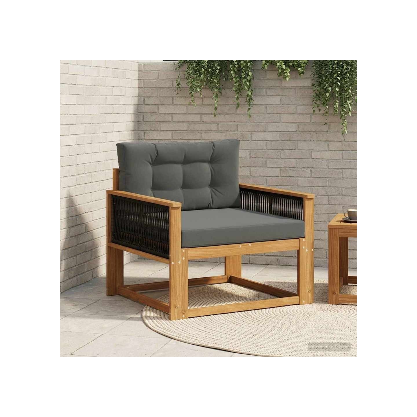 Sofa de milieu extérieur Naturel