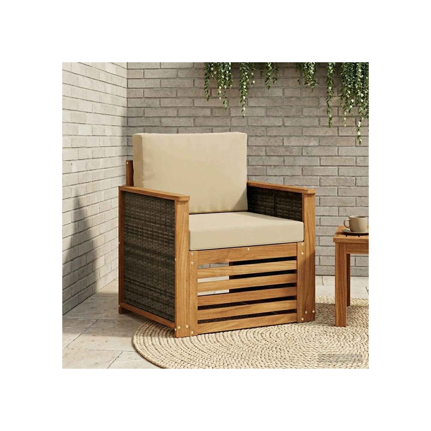 Sofa de milieu extérieur Naturel