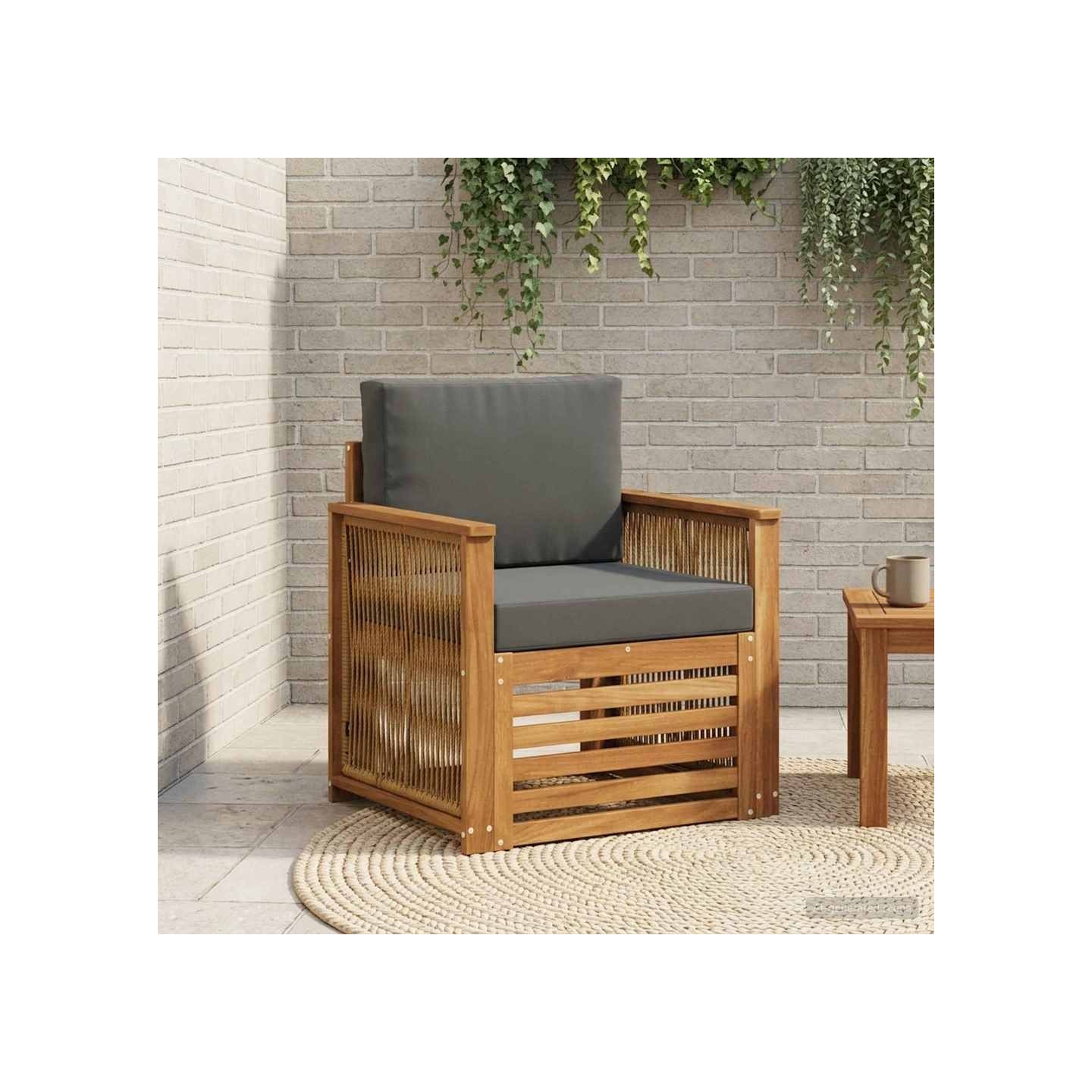 Sofa de milieu extérieur Naturel