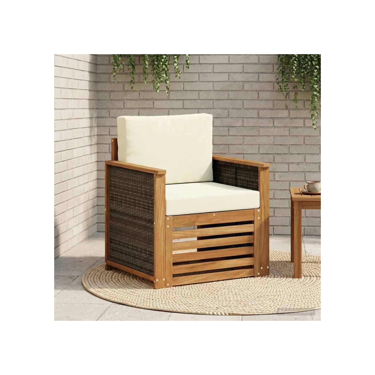 Sofa de milieu extérieur Naturel