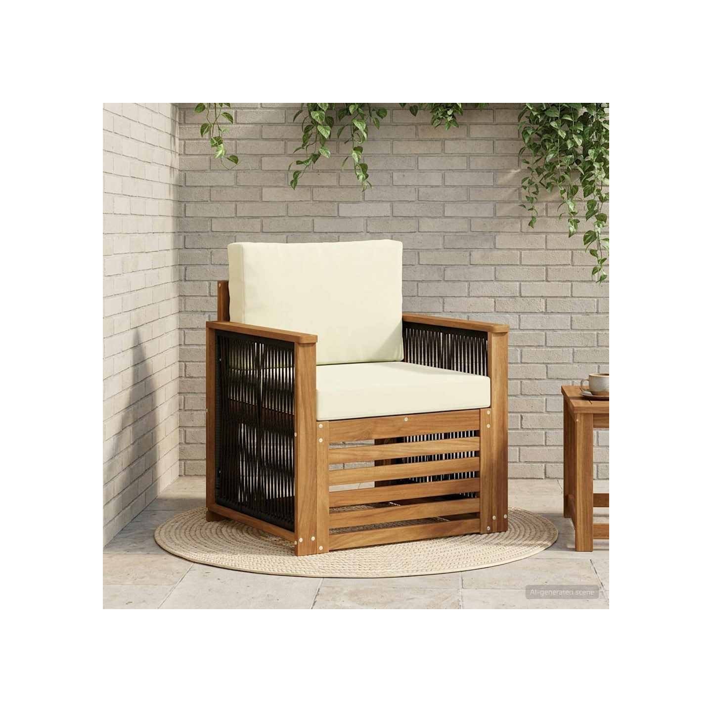 Sofa de milieu extérieur Naturel