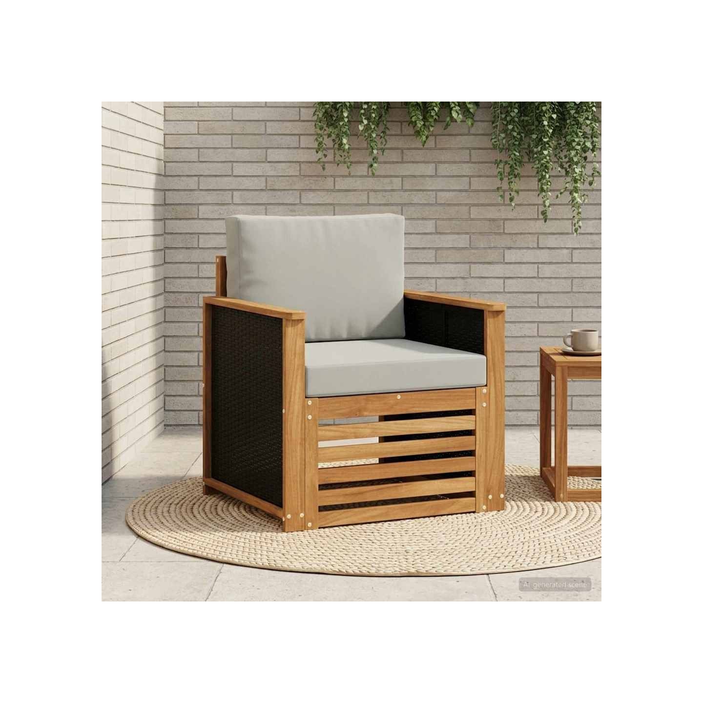 Sofa de milieu extérieur Naturel