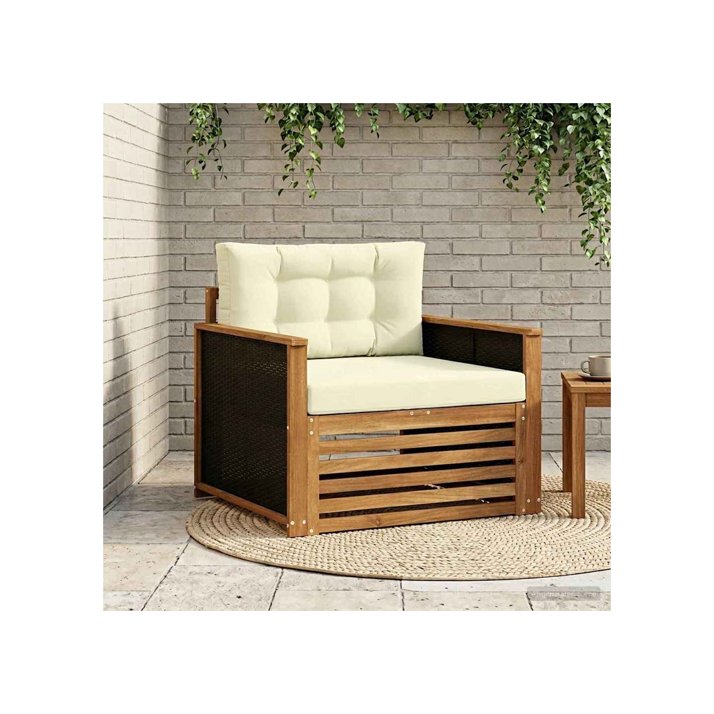 Sofa de milieu extérieur Naturel