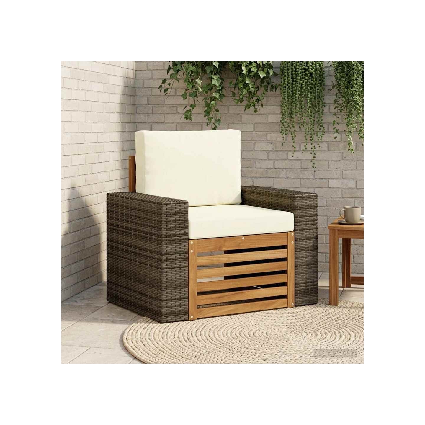 Sofa de milieu extérieur Naturel