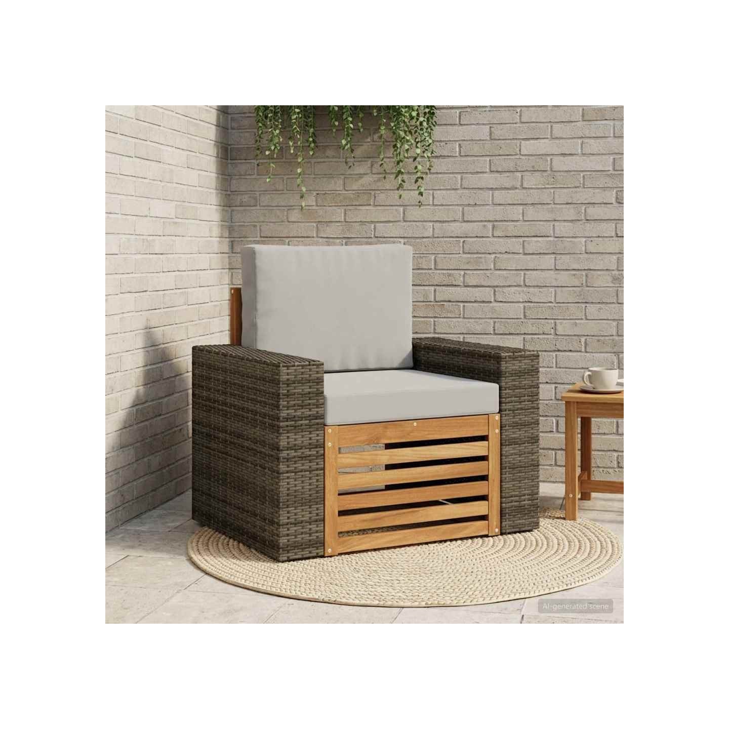 Sofa de milieu extérieur Naturel