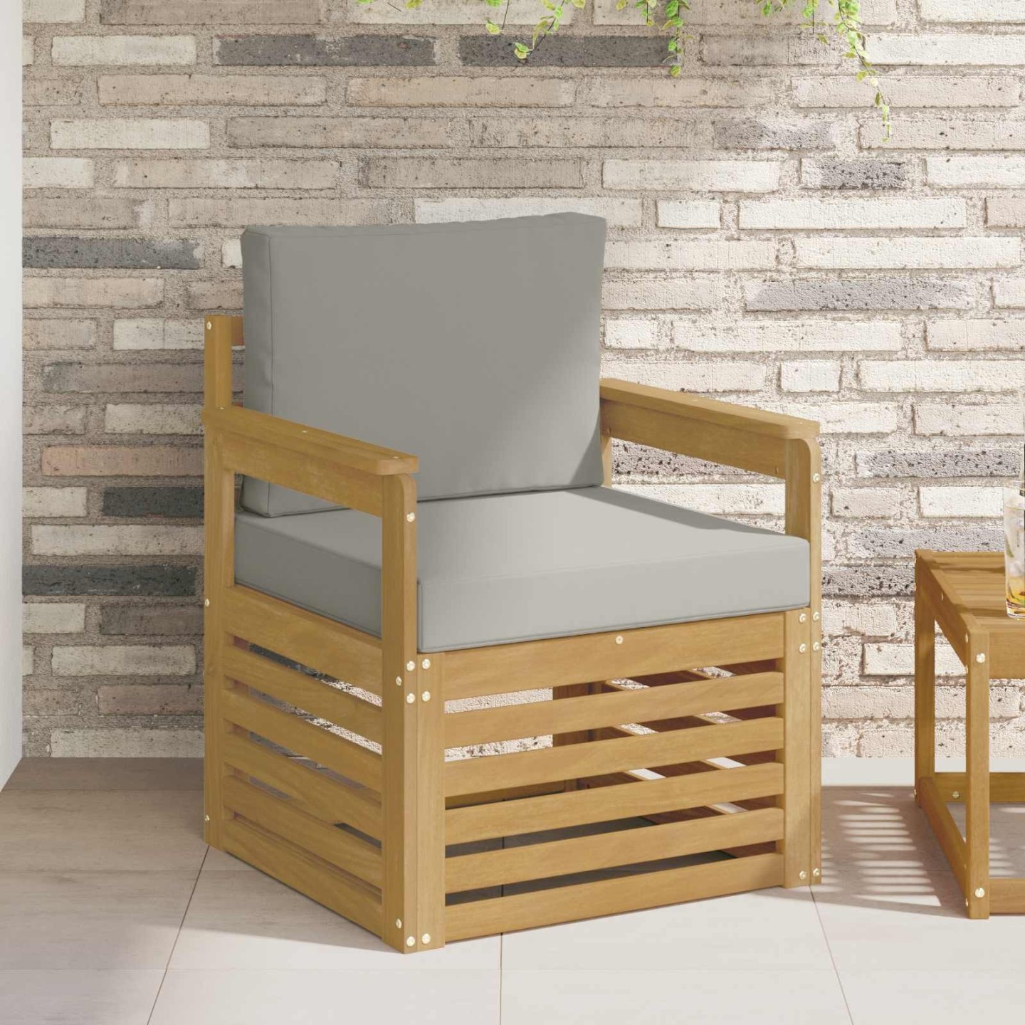 2 Pièce Ensemble de canapés d'extérieur Polyester