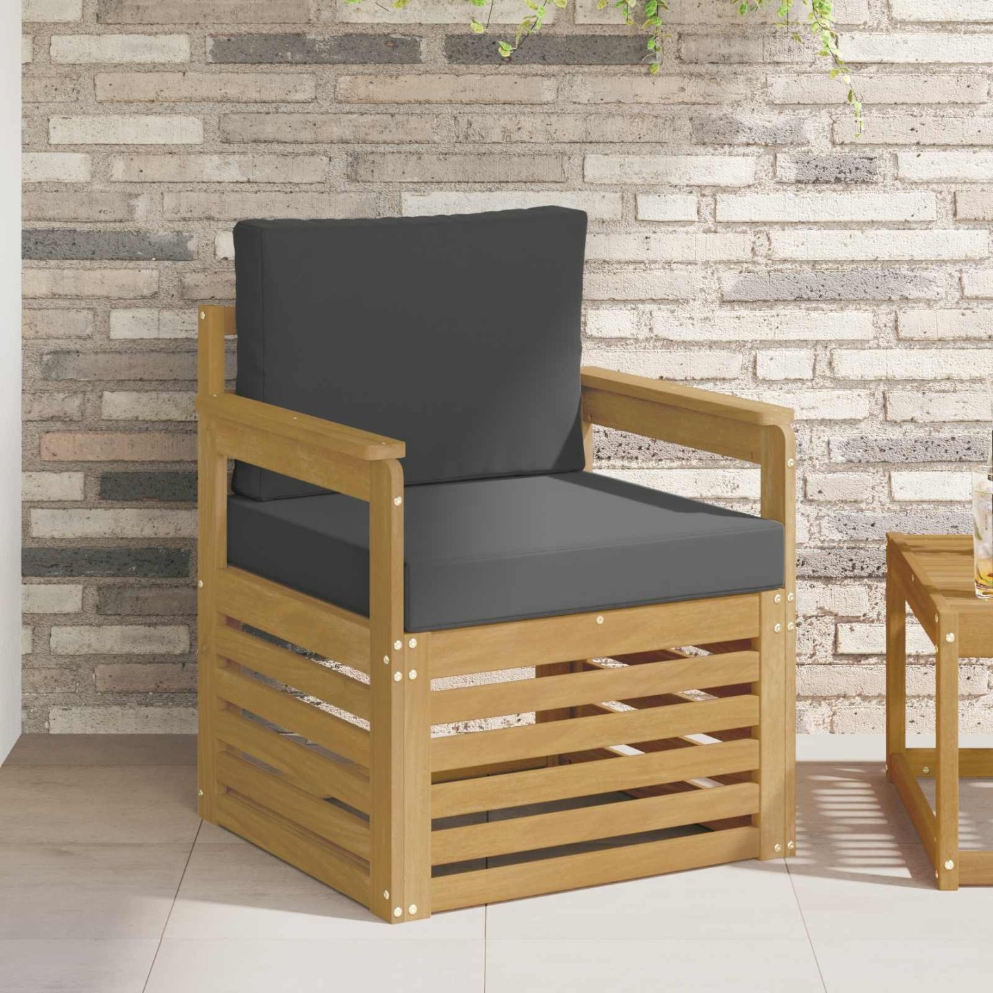 2 Pièce Ensemble de canapés d'extérieur Polyester