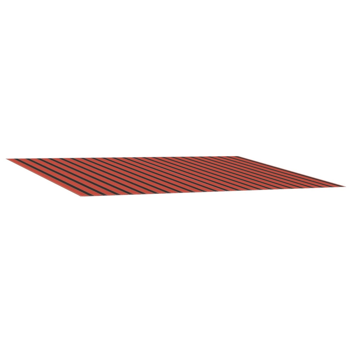 Toile de rechange pour auvent Orange et marron 350 x 250 cm