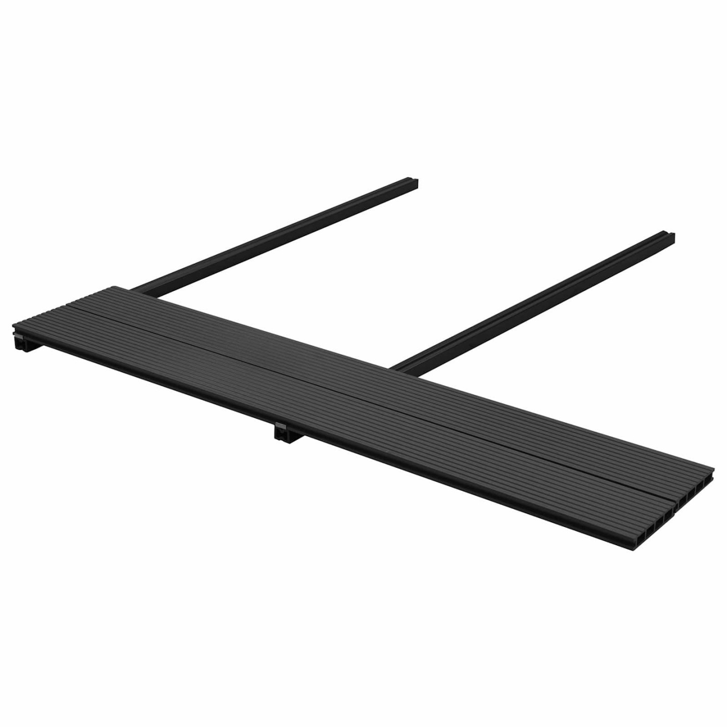 Planche de terrasse 120 pc Noir WPC