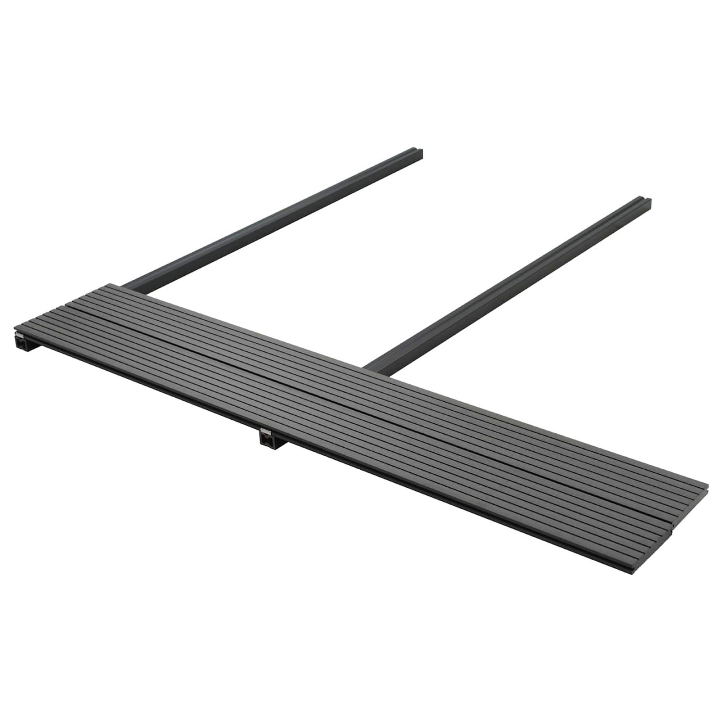 Planche de terrasse 30 pc Gris WPC