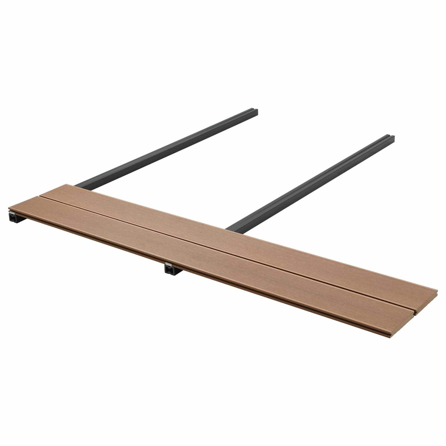 Planche de terrasse 48 pièces Teck WPC