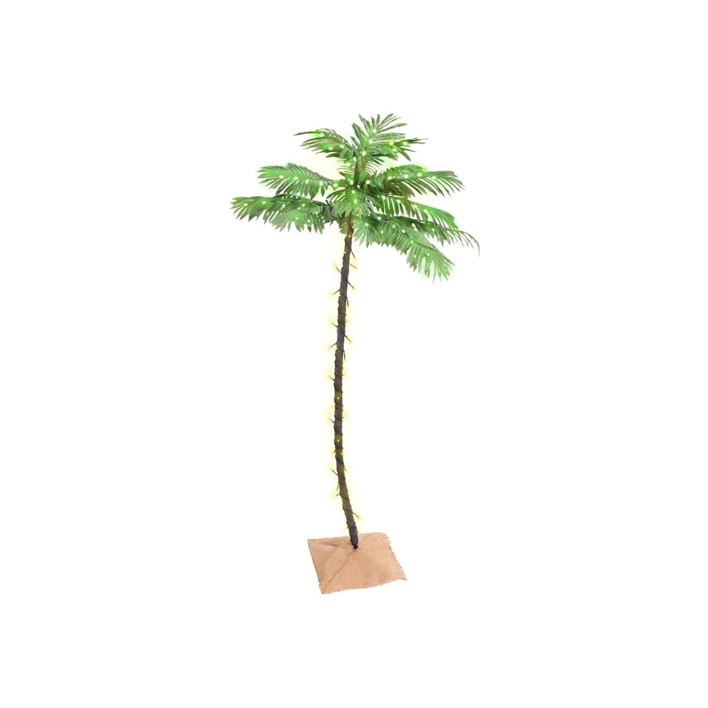 Palmier à LED 96 LED Blanc chaud 180 cm